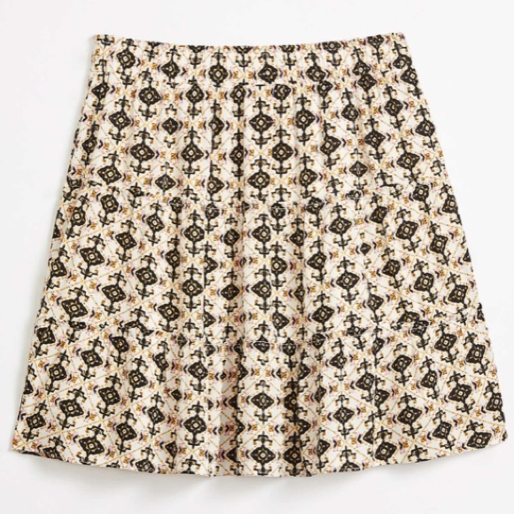 LOFT Ruffled Tiered Skirt